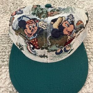 RARE Vintage Mickey Mouse Tapestry/ Needlepoint Golf Hat